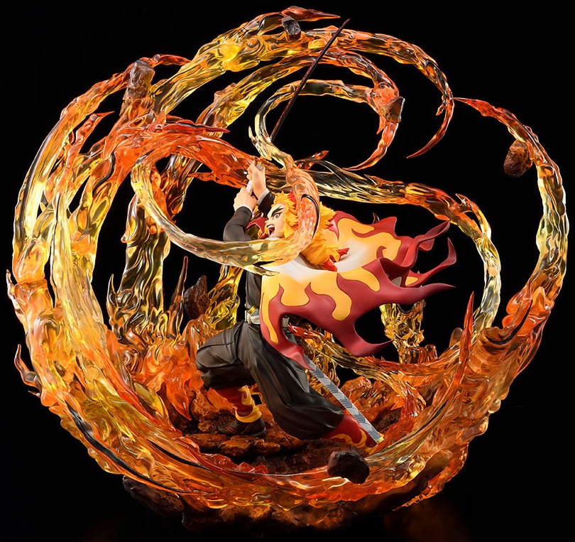 鬼滅の刃 煉獄杏寿郎 1 8スケールフィギュア 22年3月発売予定 各店舗の通販予約状況 ベルファイン 遊戯王 ドラゴンボール通販予約情報局