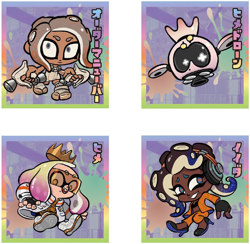 スプラトゥーン3 陣取大戦ナワバトラー シールウエハースvol.2 全35種