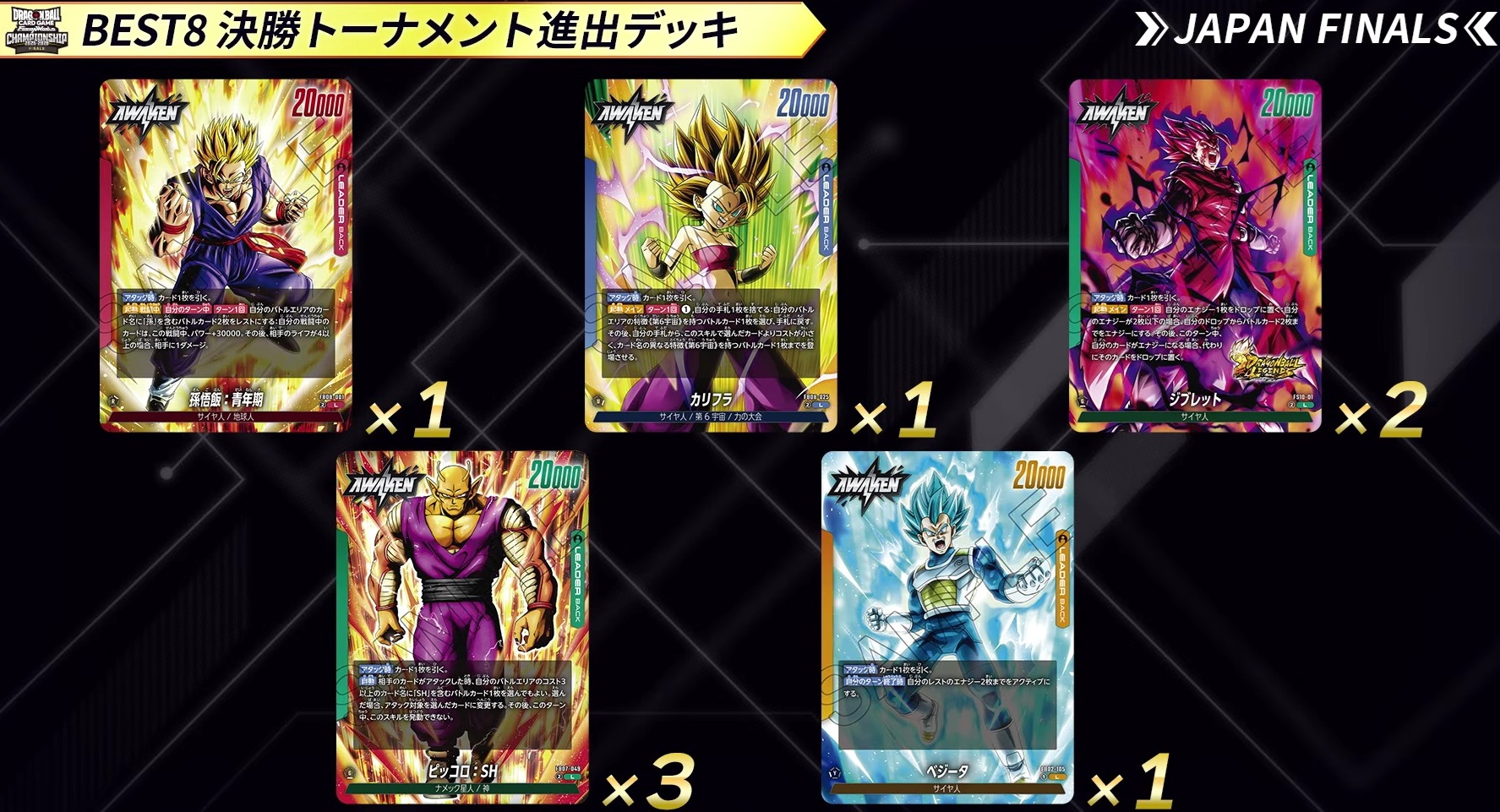 DBFW チャンピオンシップ2025-2026 JAPAN FINALS 決勝トーナメント