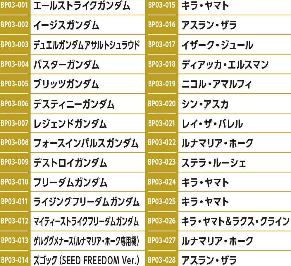 機動戦士ガンダム アーセナルベース BOOSTER PACK [機動戦士 機動戦士ガンダム アーセナルベース BOOSTER PACK [機動戦士