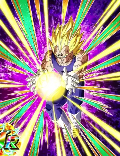 ドッカンバトル 新LR『魔人ベジータ+超サイヤ人2孫悟空(天使)』各