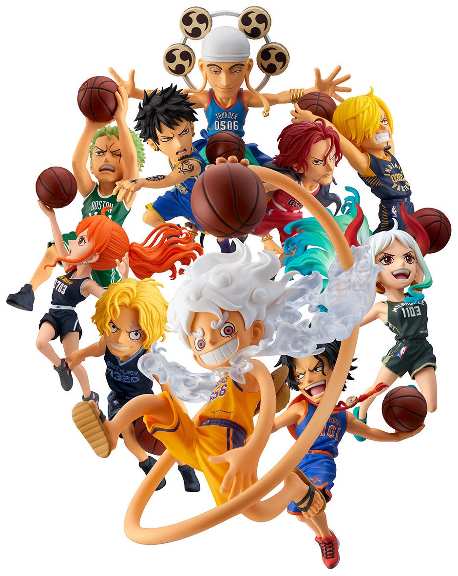 ONE PIECE × NBA ワールドコレクタブルフィギュア【商品仕様・画像(高
