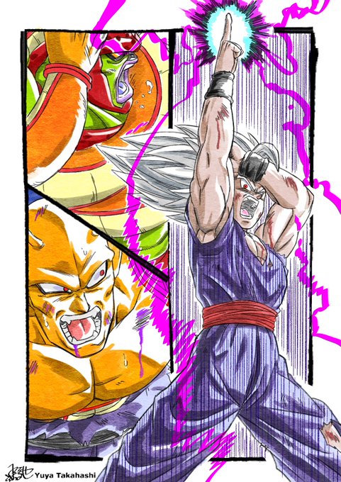 高橋優也さんがtwitterにイラストを投稿 孫悟飯ビースト オレンジピッコロ セルマックス 遊戯王 ドラゴンボール通販予約情報局