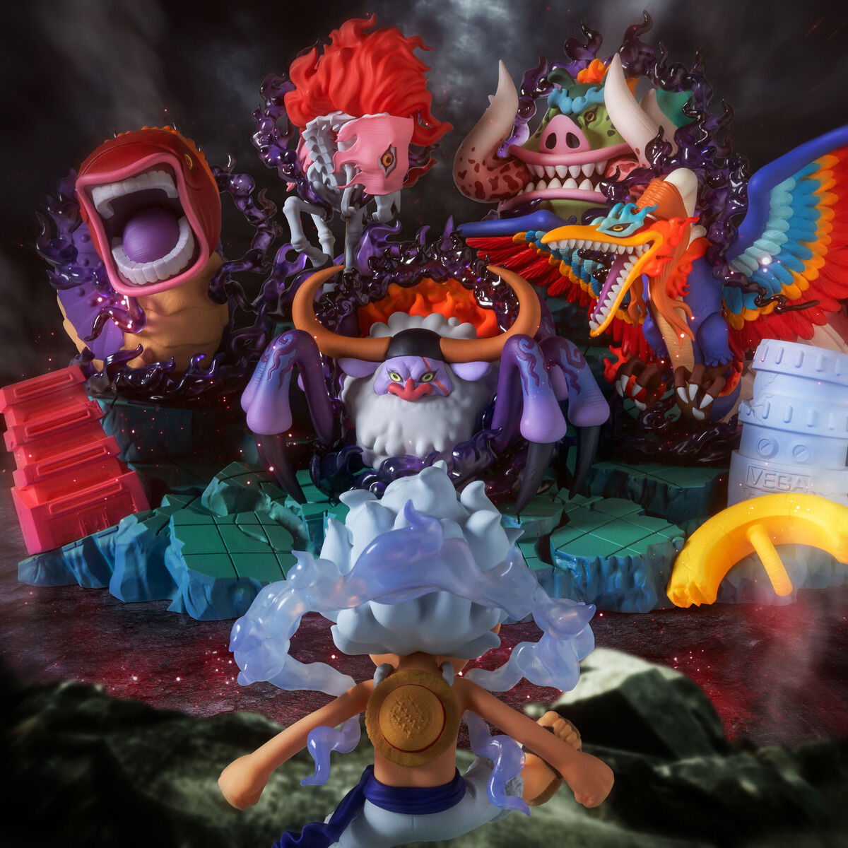 ワンピース　ワールドコレクタブルフィギュア　五老星　ワーコレ プレミアムバンダイ】ワンピース ワールドコレクタブル