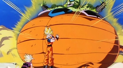 で…でかすぎる…！「ドラゴンボールZ」より「セル爆発Ver.」が
