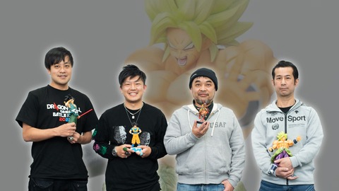 DBフィギュアを支える神原型師 中澤博之さん・加藤蓮さん・渡辺雄介