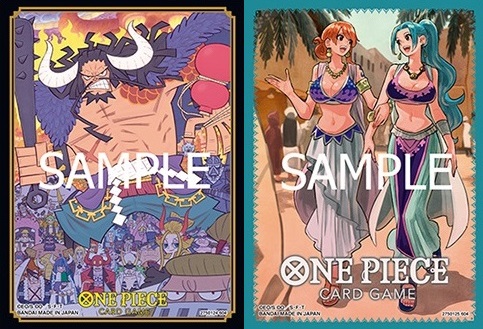バラ売り】ワンピース オフィシャルカードスリーブ ナミ&ビビ 10