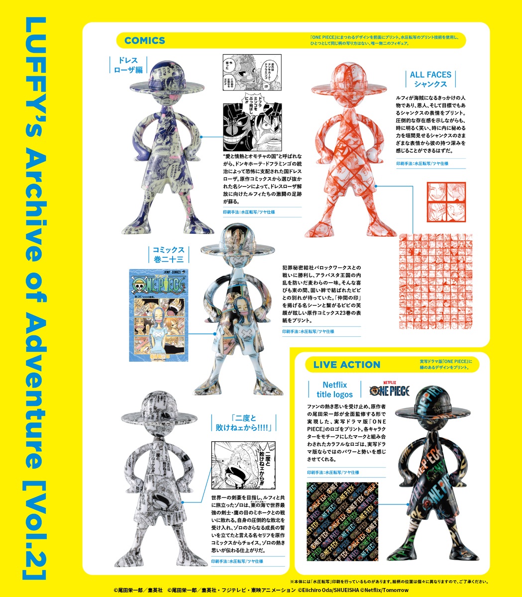 ワンピース LUFFY's 冒険の記憶 [Vol.2]【商品仕様・画像