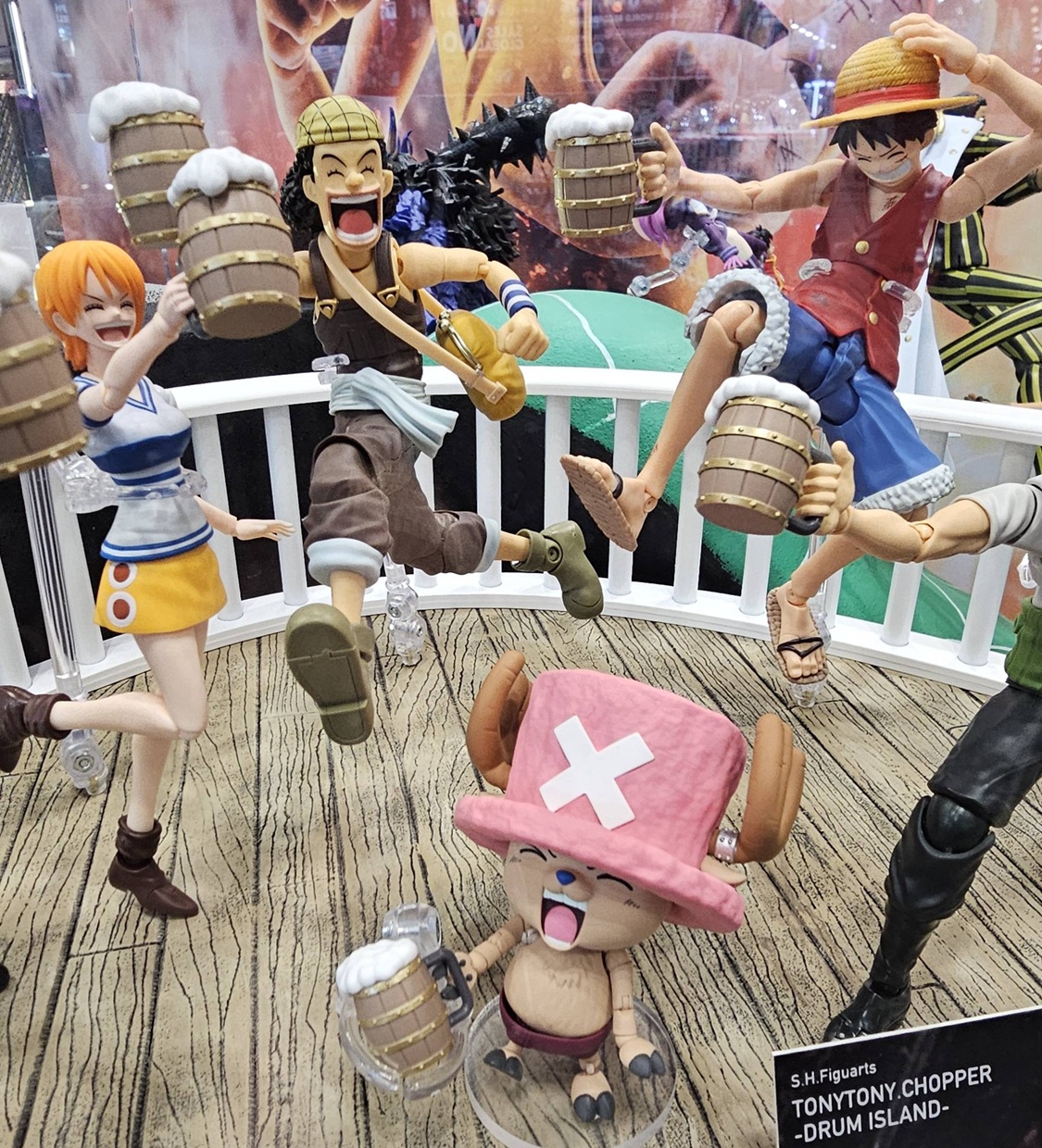 ワンピース S.H.Figuarts 宴セット -麦わらの一味-【商品仕様・画像