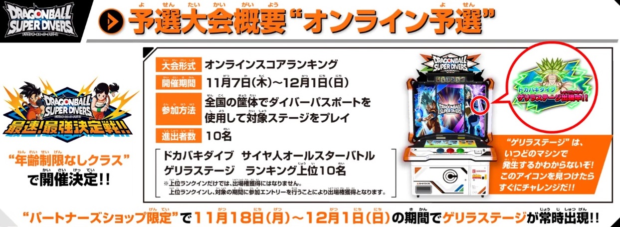 ドラゴンボールスーパーダイバーズ 最速！最強決定戦!!【決勝