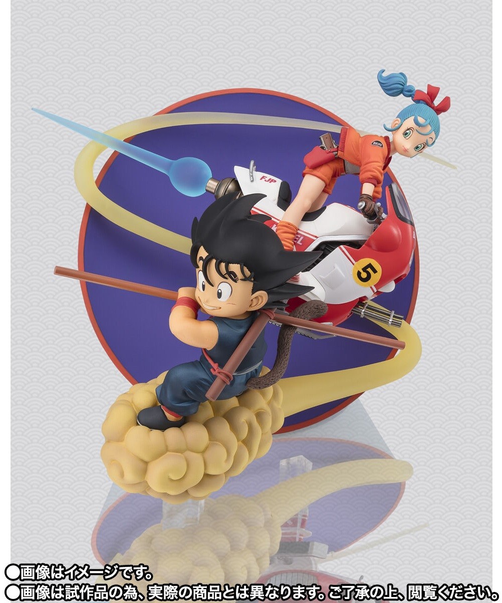 高画質ブルマ1 ドラゴンボール フィギュアーツZERO 孫悟空＆ブルマ【商品仕様・画像(高画質)】孫悟空の目の彩色を調整した画像 追加 :  遊戯王&ドラゴンボール通販予約情報局