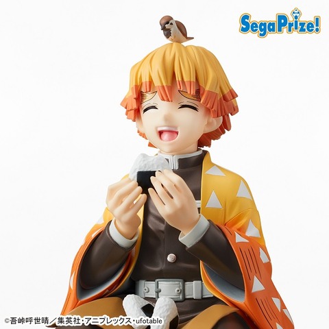 鬼滅の刃 プレミアムちょこのせフィギュア“我妻善逸”【別角度画像(1枚