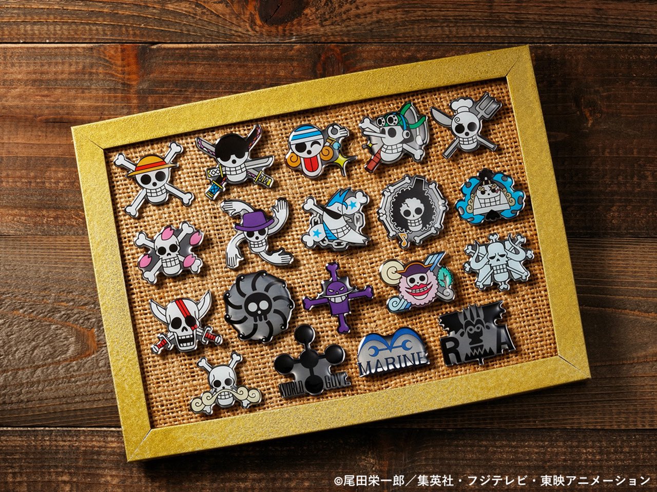 ONE PIECE ピンバッジコレクション2【商品仕様・画像 公開】9月発売