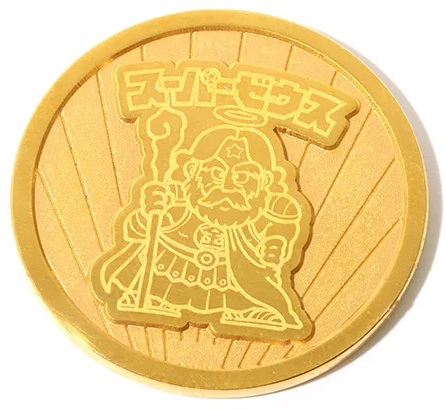 ビックリマン 純金コイン／スーパーゼウス・ヘッドロココ