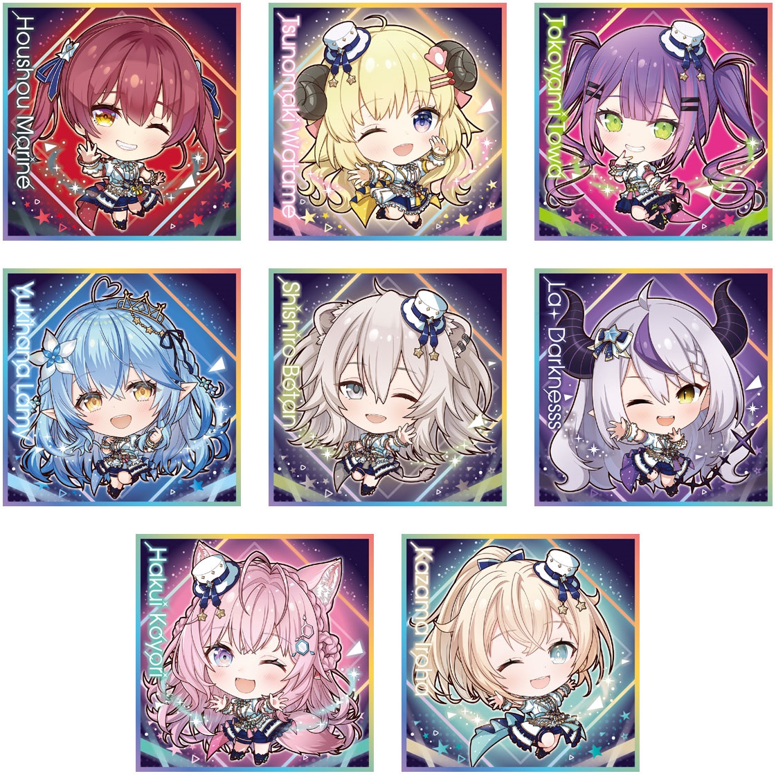 イタジャガ ホロライブ vol.3 全43種 シール画像【発売日(曜日