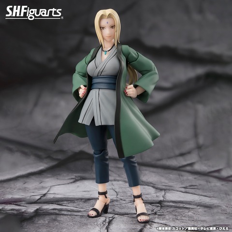 NARUTO-ナルト- 疾風伝 S.H.Figuarts 綱手 -百豪極めし伝説の
