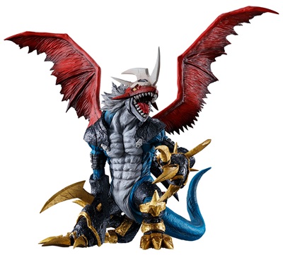 BANDAI - 一番くじ　デジモンシリーズ 光を放つ、ふたつの力　C賞 ブイモン　ラストワン賞 ラストワン賞 ブラックウォｰグレイモン -魂豪示像- 一番くじ