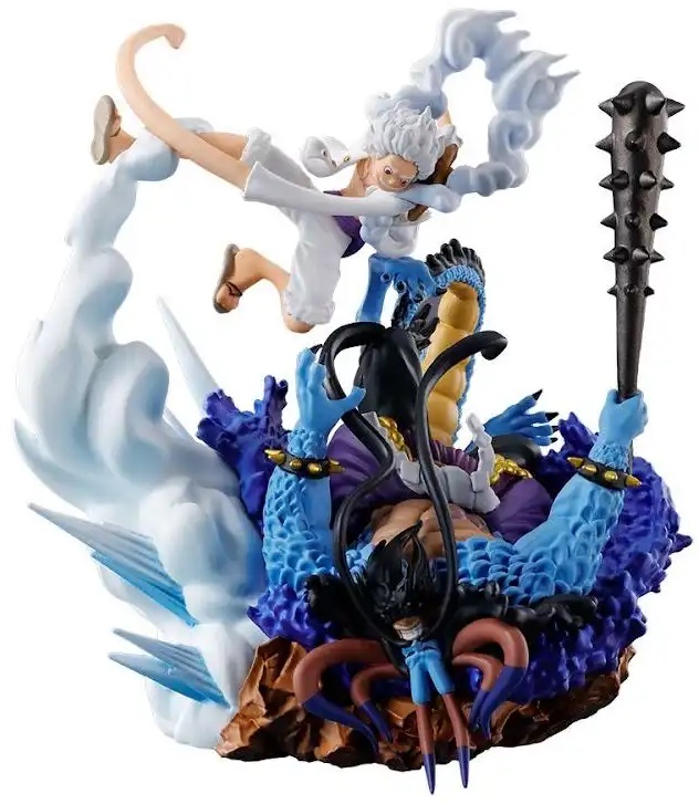 ワンピース　ログボックス 新品未開封　5点セット ワンピース LOGBOX RE BIRTH ギア5スペシャル【彩色原型画像(9枚