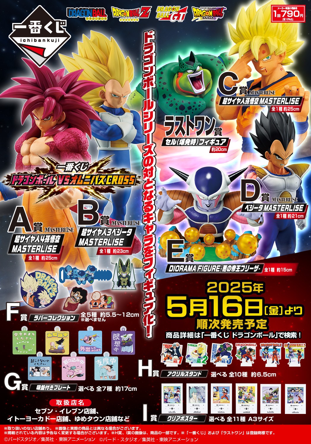 一番くじ ドラゴンボール VSオムニバスCROSS【F賞~I賞の画像 一番くじ ドラゴンボール VSオムニバスCROSS【F賞~I賞の画像