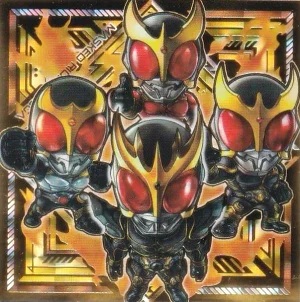 仮面ライダーシリーズ シールウエハースvol.4 全30種 シール画像【にふ