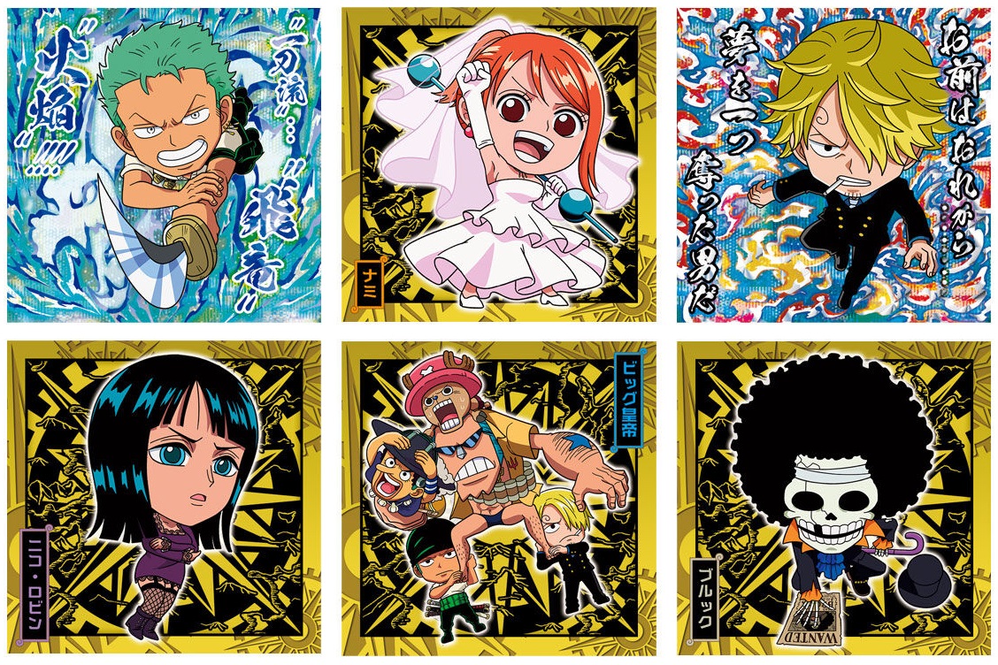 ワンピース大海賊シールウエハースLOG.12 全40種 シール画像