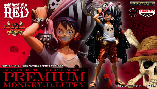 ONE PIECE FILM RED THE GRANDLINE SERIES PREMIUM MONKEY.D.LUFFY, ONE PIECE