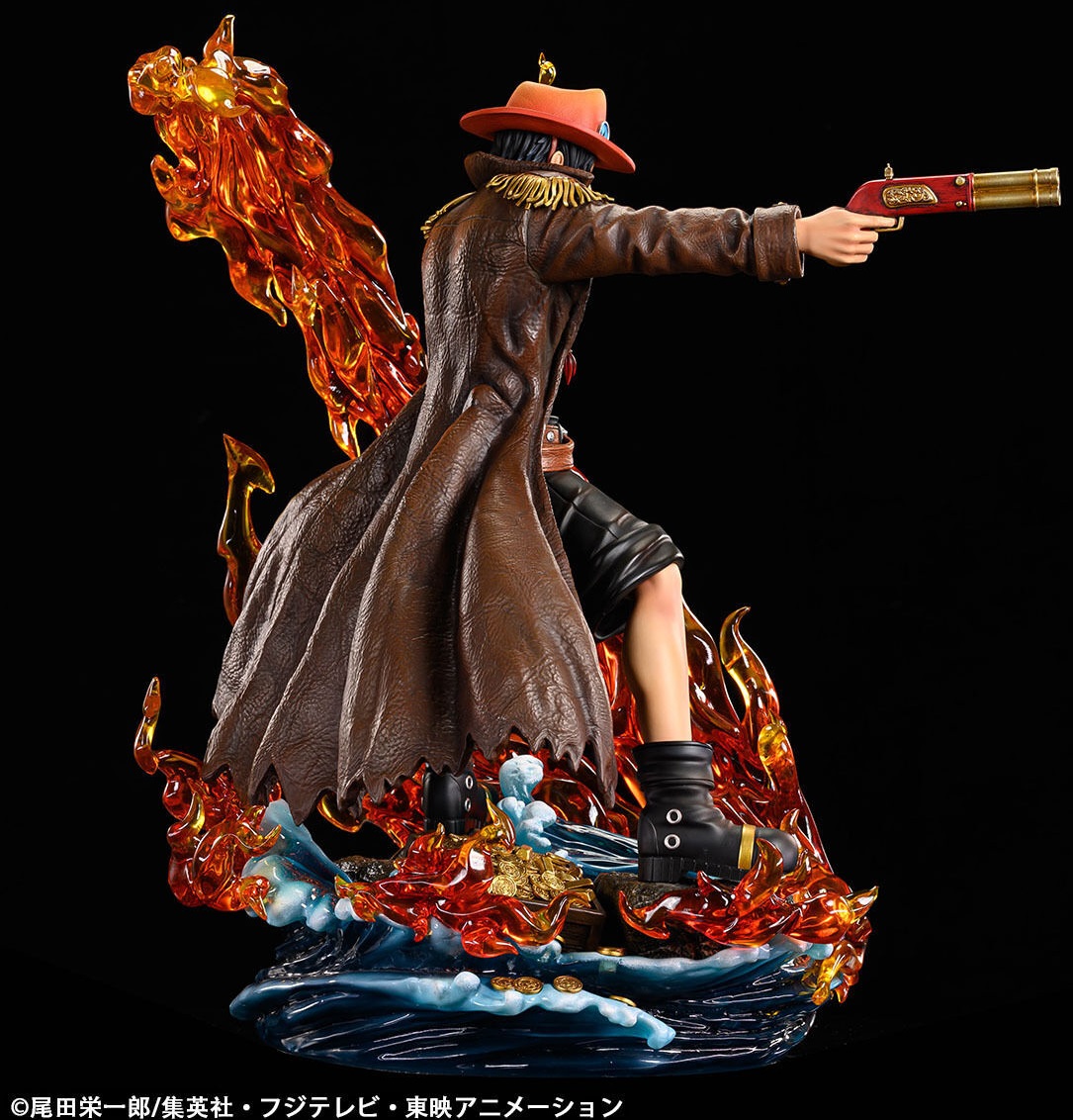 ワンピース ログコレクション 大型スタチュー ポートガス・D・エース
