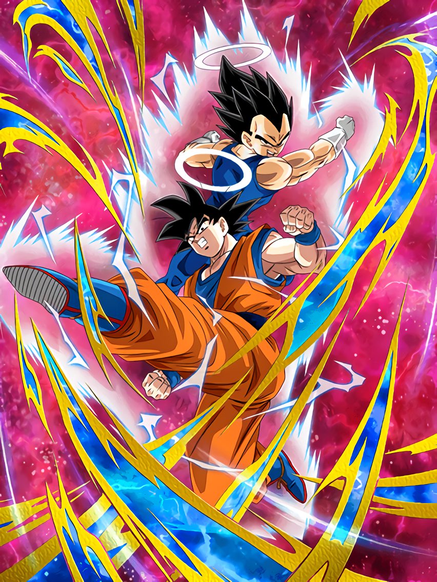 天使悟空ゴジータ龍拳悟空 ドラゴンボールZ ドッカンバトル 新LR 体属性[ふたつの力の融合]『超