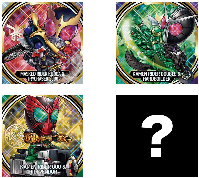 仮面ライダーシリーズ シールウエハースvol.2 全32種 シール画像