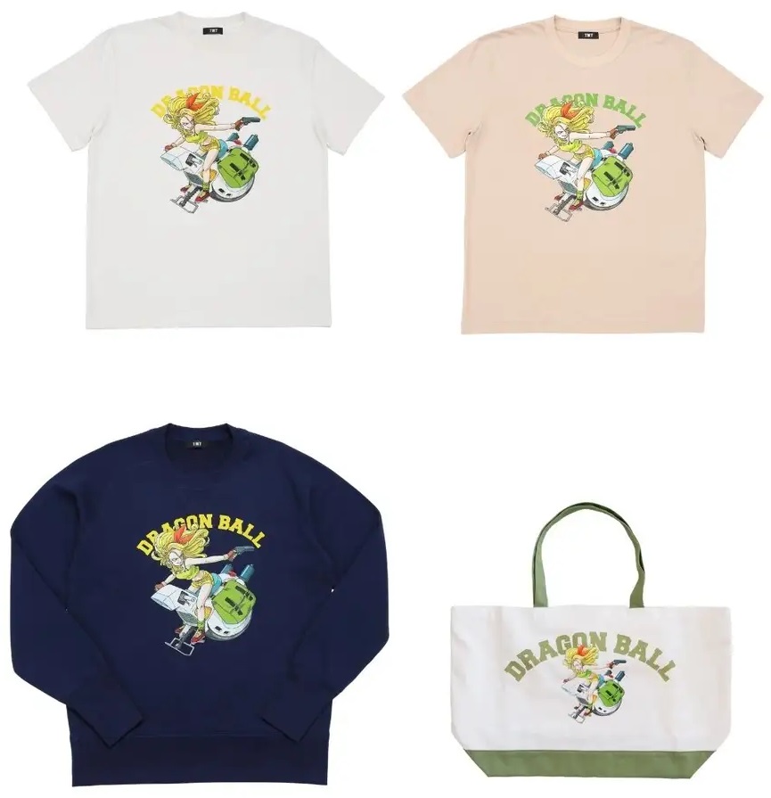 ドラゴンボール×TMT コラボ 44アイテムが本日より一般販売・予約開始