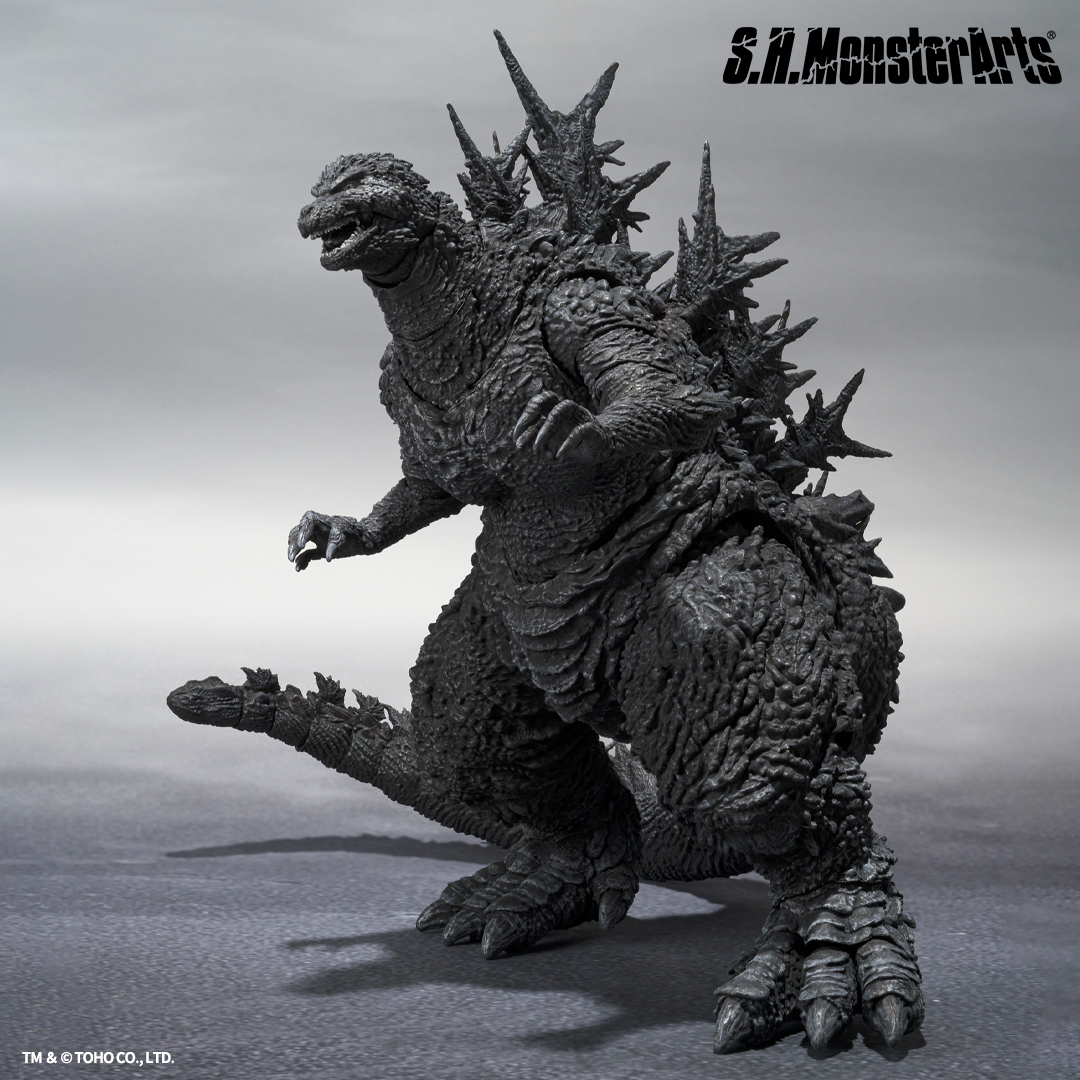ゴジラ-1.0／C S.H.MonsterArts ゴジラ (2023) マイナスカラーVer