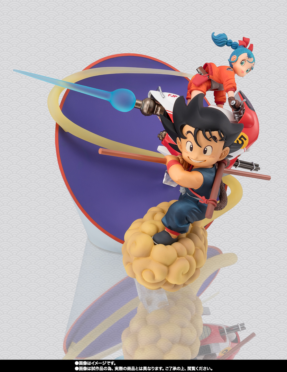 ドラゴンボール フィギュアーツZERO 孫悟空＆ブルマ【商品仕様・画像