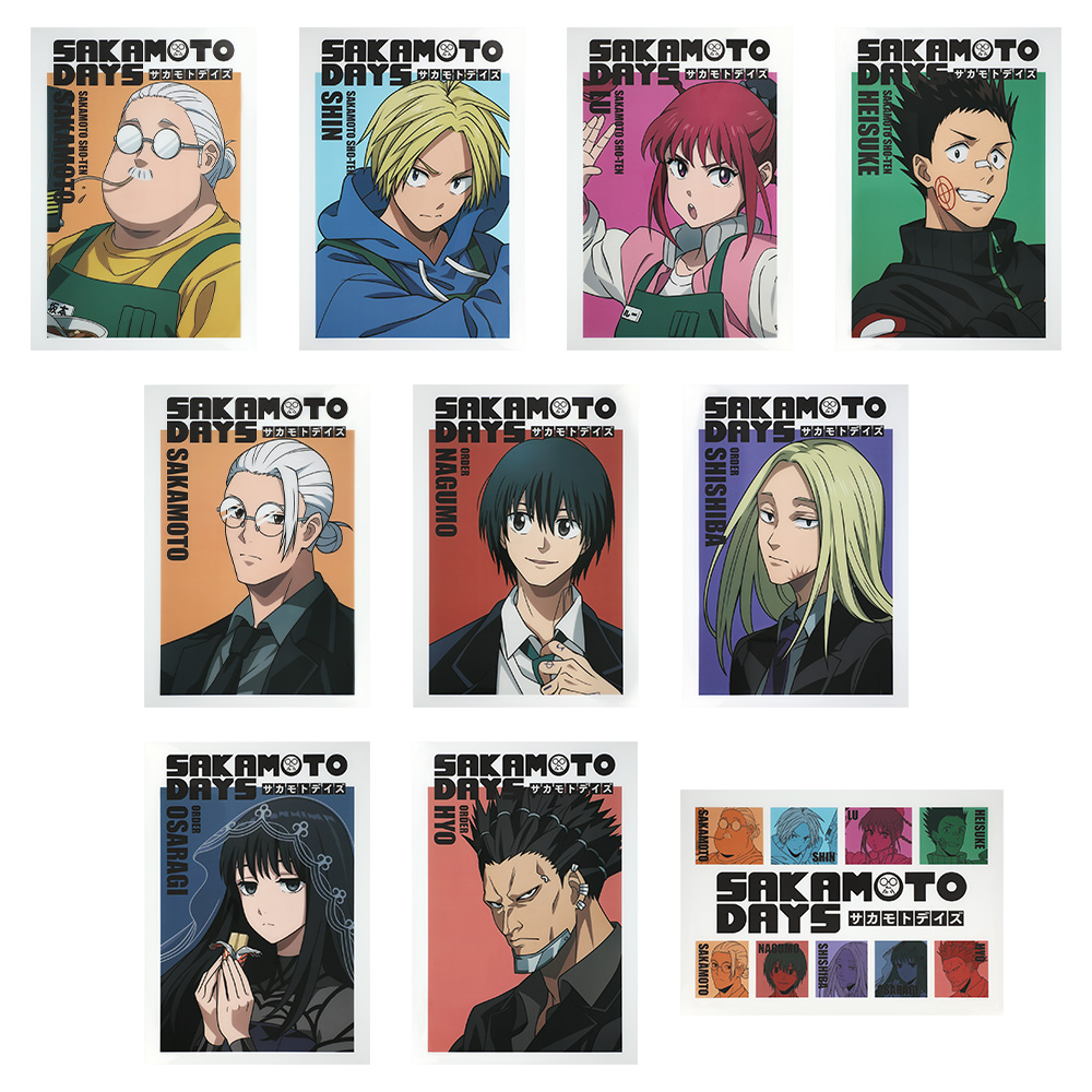 サカモトデイズ 15巻発売記念 坂本&シン アクスタ　ゼブラック　当選品 SAKAMOTO DAYS サカモトデイズ 当選品 坂本＆シン アクスタ