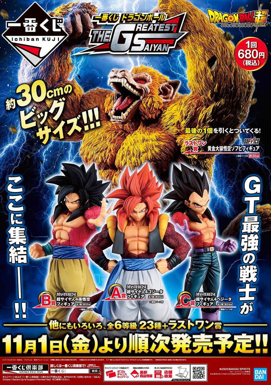 一番くじ『ドラゴンボール THE GREATEST SAIYAN』A・B・C・ラストワン