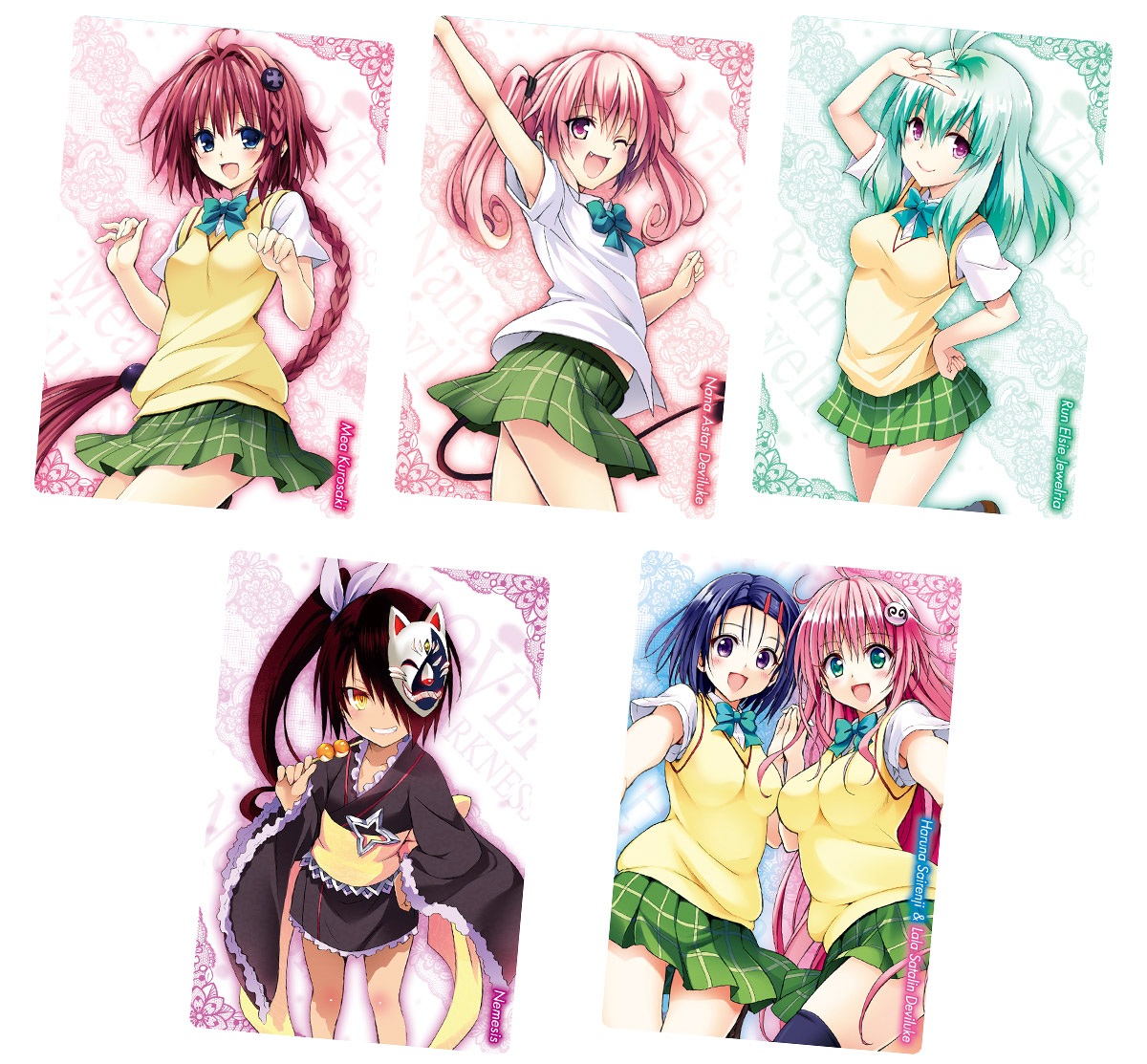 送料無料◇32枚セットToLOVEるダークネス ケース入ポストカード④/とらぶる 送料無料◇32枚セットToLOVEるダークネス ケース入ポストカード④