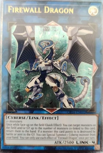 Yugioh Cyber Dragon OP16-EN001 Ultimate Rare OTS Tournament