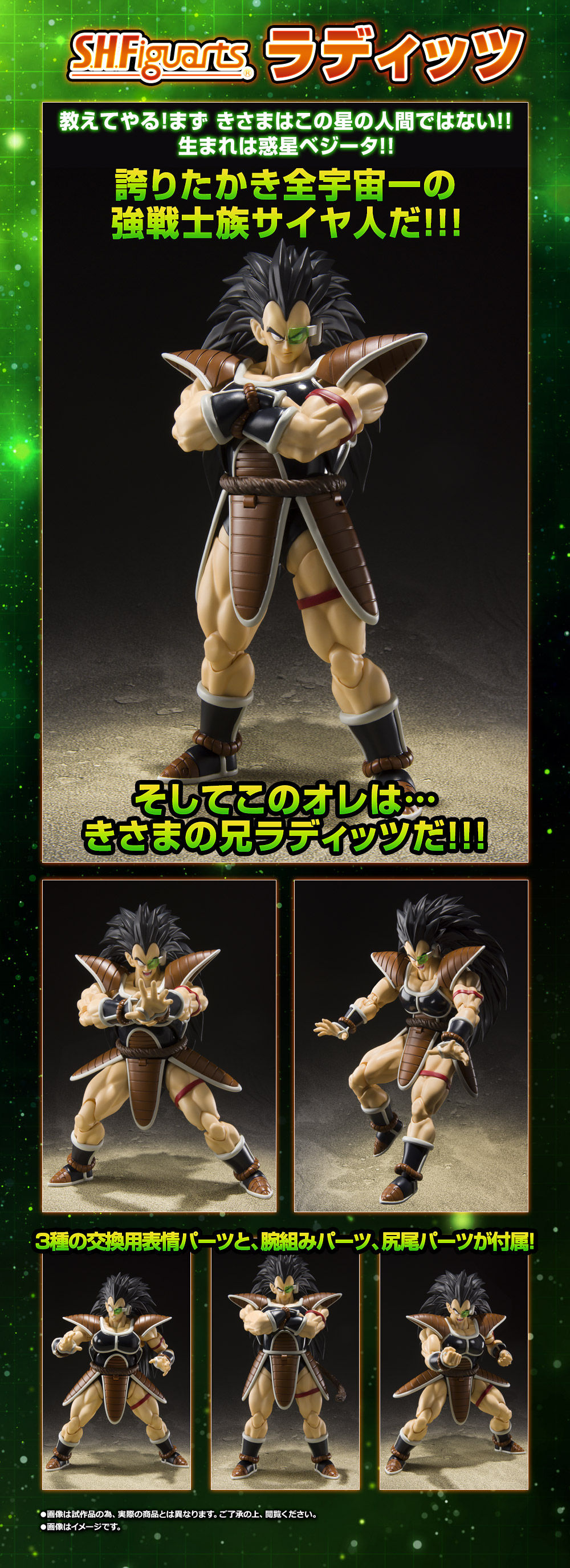 ドラゴンボールz S H Figuarts ラディッツ 商品詳細 公開 予約受付開始 10 8更新 遊戯王 ドラゴンボール通販予約情報局 ドラゴンボールz S H Figuarts ラディッツ 商品詳細 公開 予約受付開始 10 8更新 遊戯王 ドラゴンボール通販予約情報局