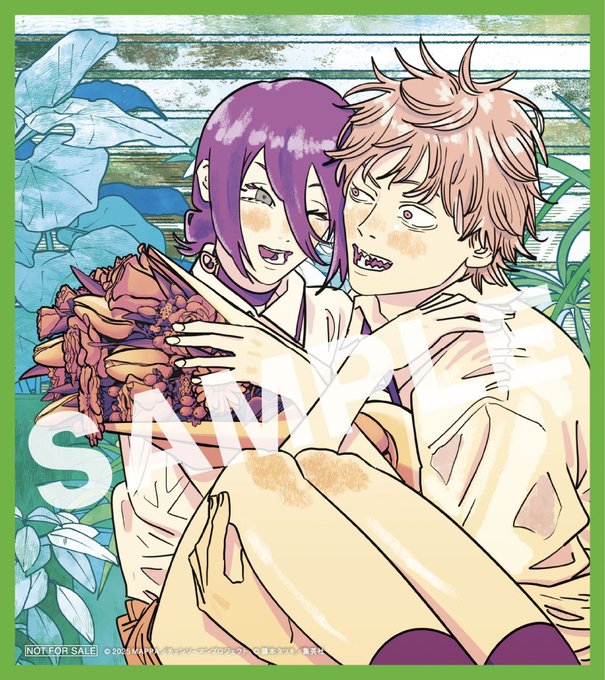 チェンソーマン 入場 特典 第三弾 原作 劇場版 レゼ篇 ビジュアルカード×5点 劇場版 チェンソーマン レゼ篇【入場者プレゼント第三弾は藤本