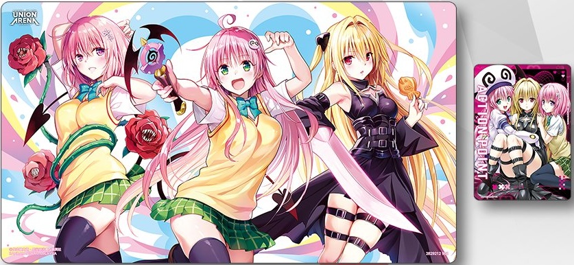 ToLOVEる とらぶる グッズ 仕様 プレイマット2枚セット ToLOVEる