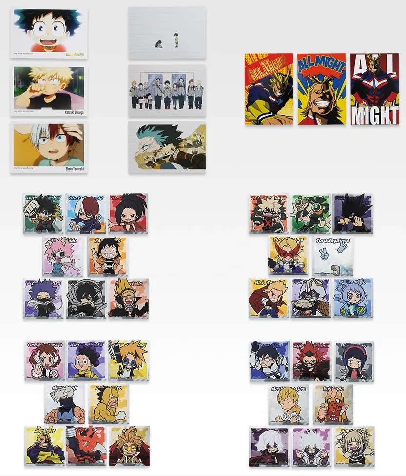 一番くじ　いつまでも手を差し伸べ続ける物語 F賞 G賞H賞J賞コンプリートセット 一番くじ 僕のヒーローアカデミア -いつまでも手を差し伸べ続ける物語
