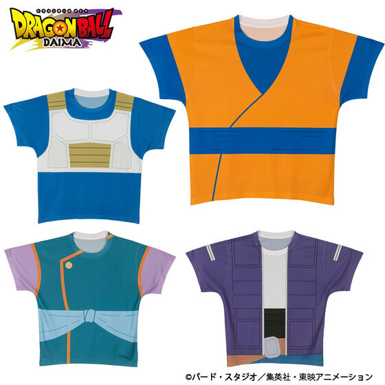 DRAGONBALL　DAIMA　グロリオ　なりきりTシャツ　公式　コスプレ ドラゴンボールDAIMA なりきりTシャツ (大人サイズ／こどもサイズ
