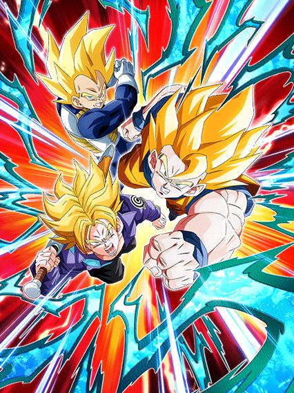 ドッカンバトル『LR 全てを賭けた極限バトル 超サイヤ人孫悟空&超