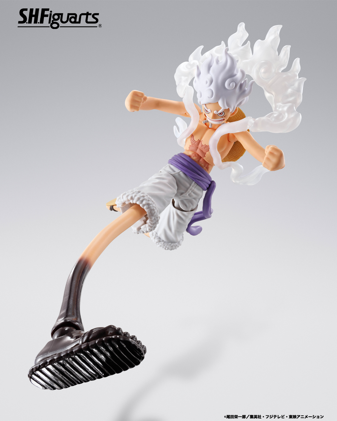 ワンピース S.H.Figuarts モンキー・D・ルフィ -ギア5 未来島エッグ