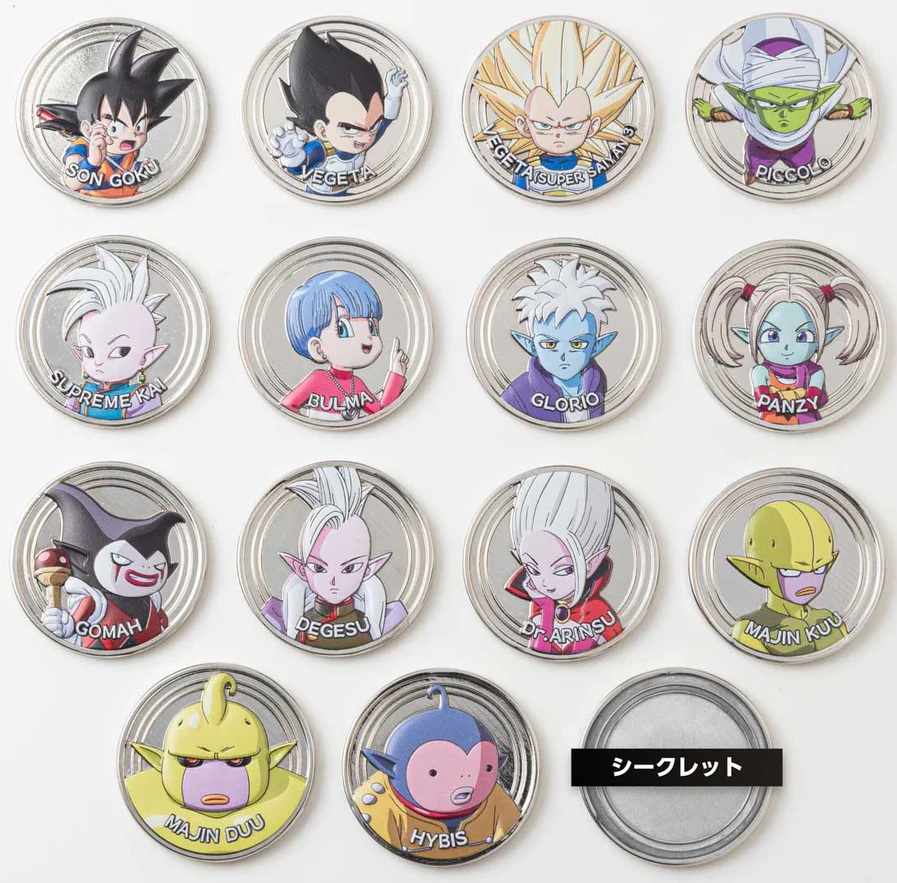 ドラゴンボールDAIMA コレクティブルメダル【商品仕様・画像 公開