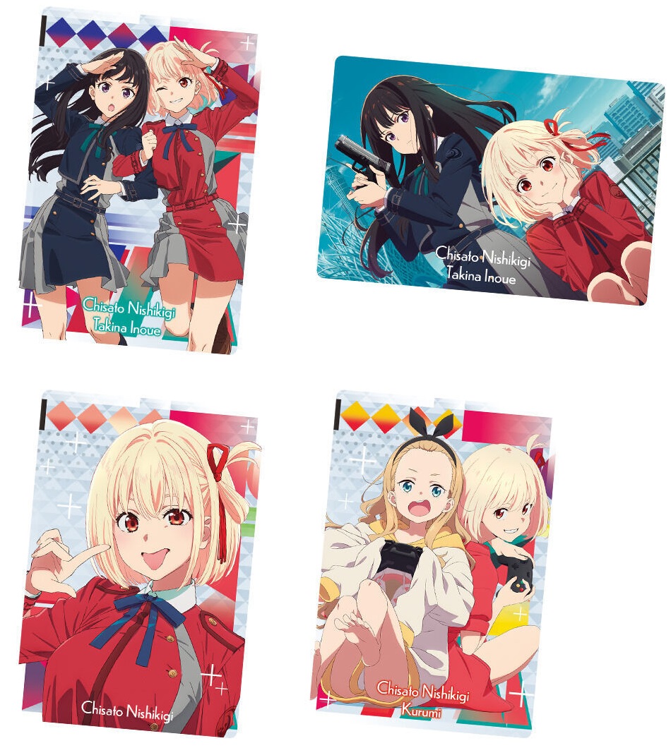 リコリス・リコイル ウエハース 全25種 カード画像【パッケージ