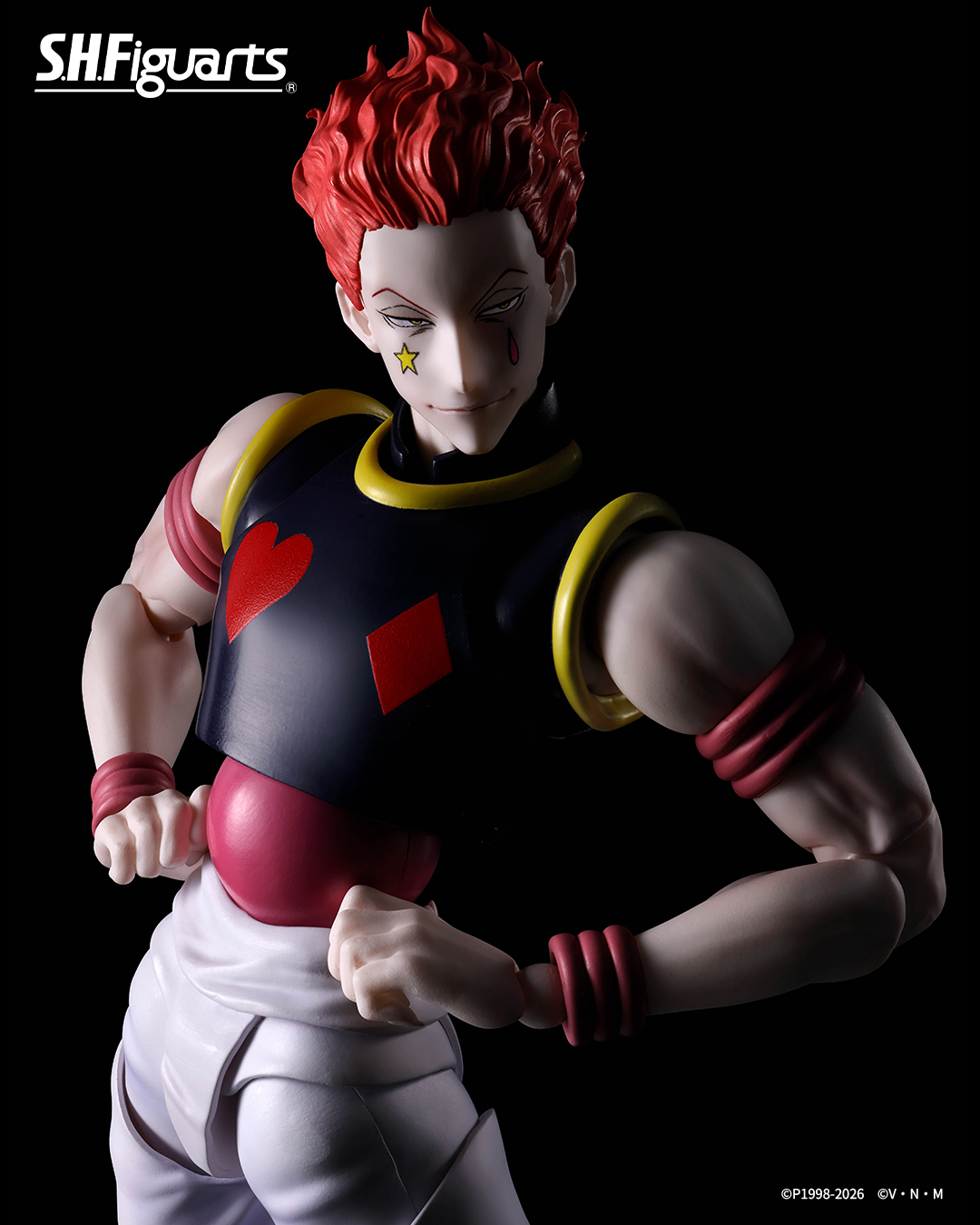 HUNTER×HUNTER S.H.Figuarts ヒソカ【商品仕様・画像】駿河屋22.9%OFF
