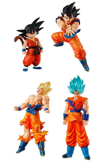 HGドラゴンボール06 GOKU EDITION2 (全4種セット) ヤフー販売再開