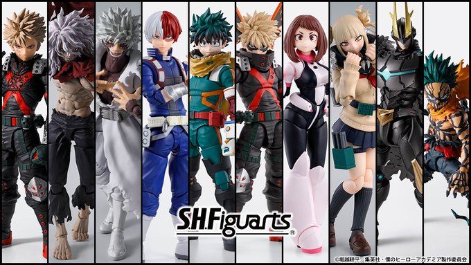 僕のヒーローアカデミア S.H.Figuartsシリーズの商品化希望アンケート