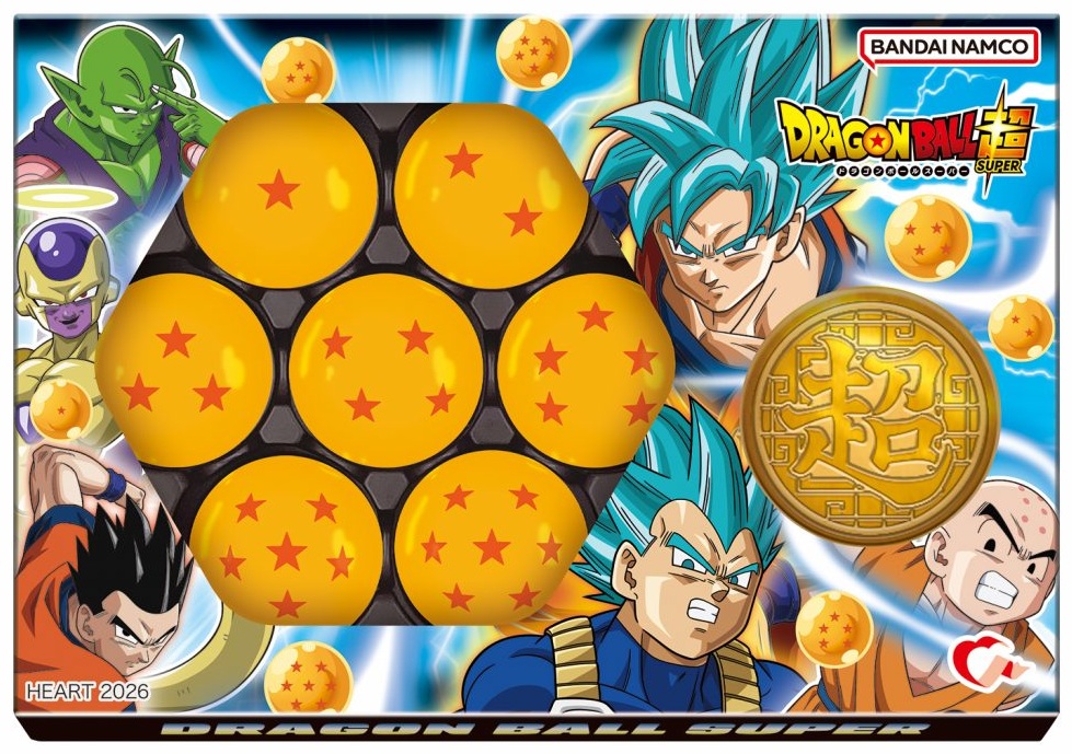 ドラゴンボール関連 2026年バレンタイン商品 : 遊戯王&ドラゴンボール