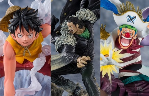 ワンピースフィギュアーツルフィバギークロコダイルセット